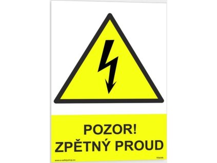 Pozor! Zpětný proud