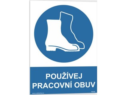 Používej pracovní obuv