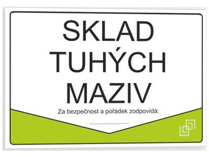 Sklad tuhých maziv