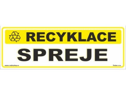 Recyklace  Spreje