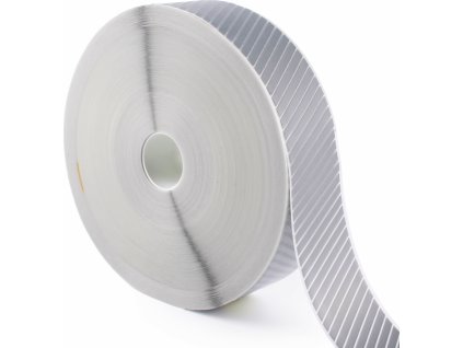 Reflexní šrafovaná nažehlovací páska na textil