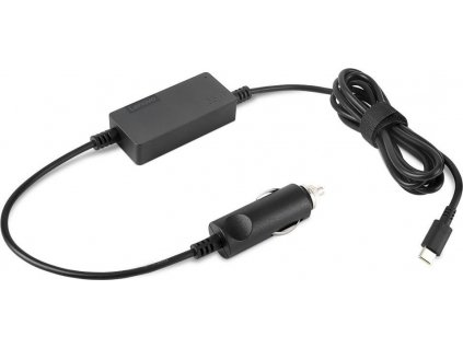 Lenovo 65W USB-C DC Travel Adapter - Napájecí adaptér do auta - DC 12 / 24 V - 65 Watt - Campus - pro ThinkPad X1 Yoga Gen 8 21HQ