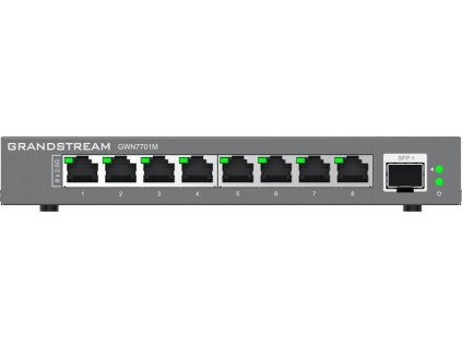 Grandstream GWN7701M Unmanaged Network Switch 8x2,5Gb portů / 1 SFP+