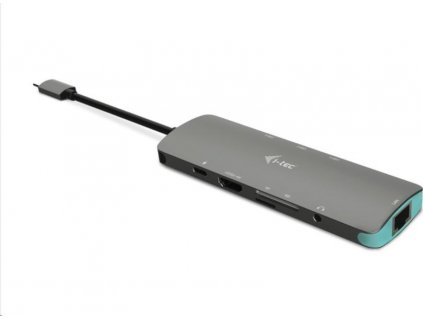 Dokovací stanice i-Tec USB-C Metal Nano 4K HDMI LAN + Power Delivery 100W