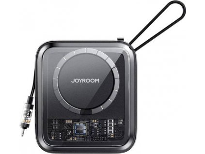 Magnetická powerbanka Joyroom JR-L007 Icy 10000mAh, Lightning (černá)