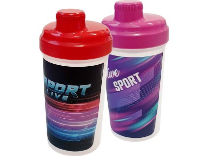 šejkr/ sportovní láhev 500ml NEW SPORTLIFE PH mix dekorů