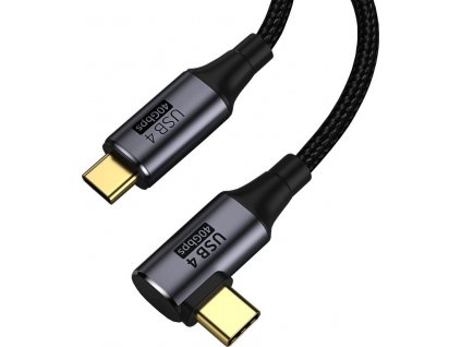 PREMIUMCORD Kabel USB4™ Gen 3x2 40Gbps 8K@60Hz 240W Thunderbolt 3 kabel 1,2m