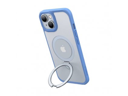 Pouzdro na telefon Torras Ostand Matte pro iPhone 15 (navy blue)