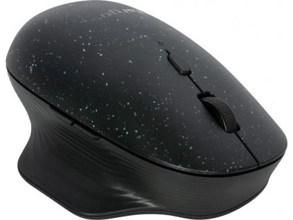 Targus ErgoFlip EcoSmart - Myš - sustainable ambidextrous - ergonomický - pravák a levák - optický - 6 tlačítka - bezdrátový - Bluetooth 5.0 LE - černá