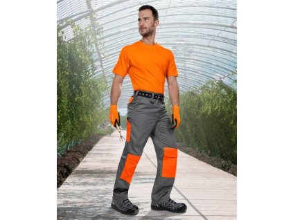 Kalhoty ARDON®2STRONG šedo-oranžová