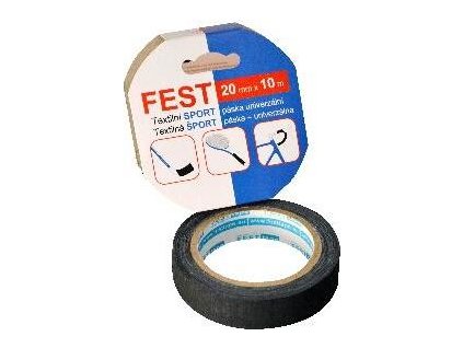 páska textilní 20mmx10m SPORT ČER FEST TAPE