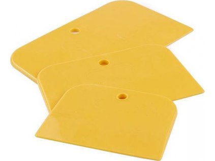 Stěrka plast 10,13,15cm, 3ks