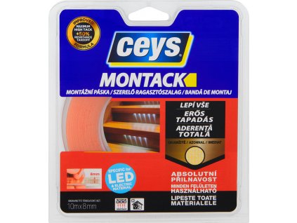 Montack Express CEYS páska pro LED kabely 10m x 8mm