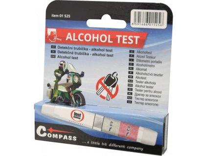 Test na alkohol - detekční trubička