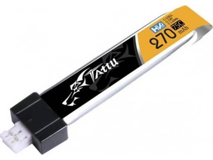 Baterie Tattu LiPo 270mAh 3,8V 75C 1S1P JST-PHR 2.0 (5ks)
