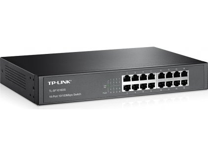 TP-Link TL-SF1016DS/ switch 16 x 10/100 Mbs/ 13" rack/ kovový