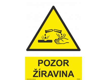 Pozor žíravina