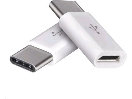 Adaptér USB micro B/F - USB C/M EMOS SM7023, krabička 2 kusy