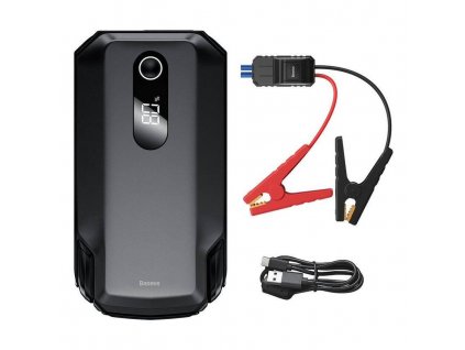 Powerbanka / Baseus Super Energy Max Car Jump Starter, 20000mAh, 2000A, USB (černá)