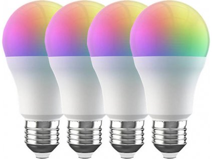 Chytré LED žárovky Wifi Broadlink LB4E27 RGB (4 kusy)