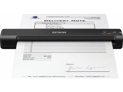 Epson WorkForce ES-50 - Skener typ sheetfed - Contact Image Sensor (CIS) - A4 - 600 dpi x 600 dpi - až 300 skenů denně - USB 2.0