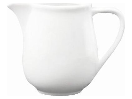 konvička na mléko MONA 100ml BÍ porcelánová