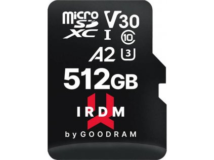 Memory card Goodram microSD IRDM 512GB UHS-I U3