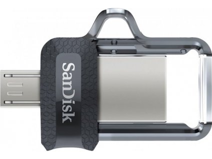 SanDisk Ultra Dual - Jednotka USB flash - 64 GB - USB 3.0 / micro USB