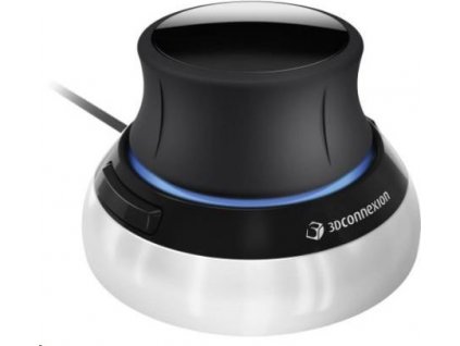 3Dconnexion SpaceMouse Compact - 3D myš - 2 tlačítka - kabelové - USB