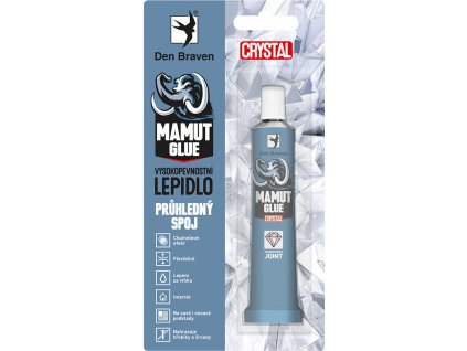 lepidlo MAMUT GLUE 25ml CRYSTAL TRA