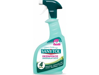 SANYTOL-Dezinfekce univerzal., 4 účinky, 500ml, M.R. Limetka