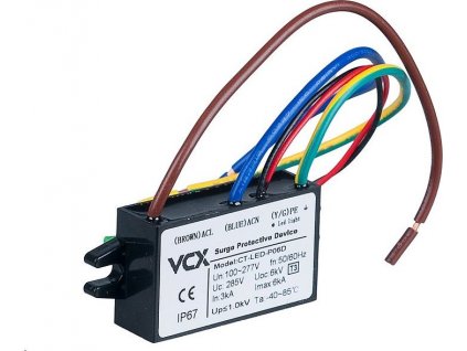 Přepěťová ochrana VCX CT-LED-P06 třída D (T3) 1kV