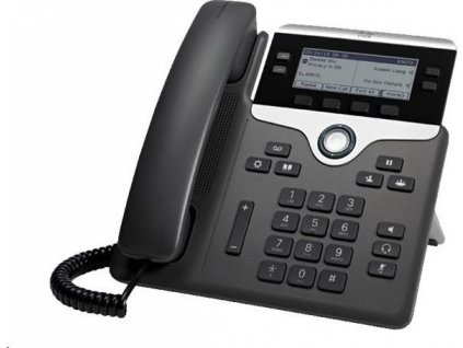 Cisco IP Phone 7841 - With Multiplatform Phone Firmware - telefon VoIP - SIP - 4 linky - kompatibilní s TAA