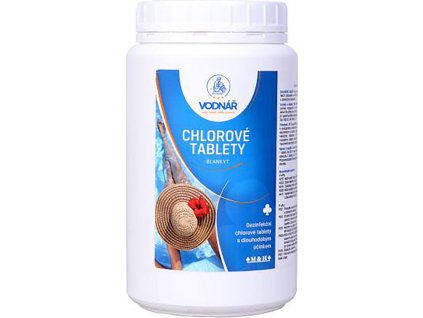 tablety chlorové BLANKYT 200g 1kg VODNÁŘ