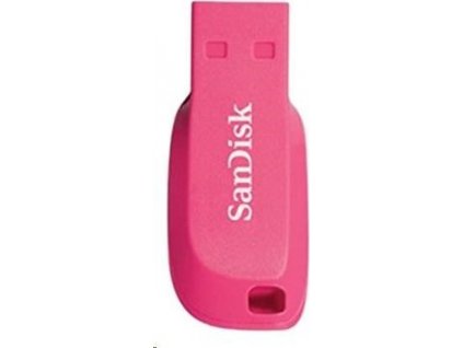 SanDisk Cruzer Blade - Jednotka USB flash - 64 GB - USB 2.0 - elektricky růžová
