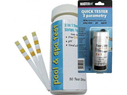 Quick Tester MASTERsil- 3 parametrů blistr 50ks