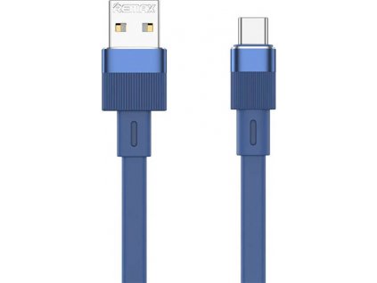 Kabel USB-C Remax Flushing, 2,4 A, 1 m (modrý)