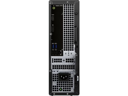 Dell Vostro 3710 - SFF - Core i5 12400 / 2.5 GHz - RAM 8 GB - SSD 256 GB - NVMe - DVD-zapisovačka - UHD Graphics 730 - Gigabit Ethernet WLAN: - Bluetooth, 802.11a/b/g/n/ac - Win 11 Pro - monitor: žádný - černá - BTP - s 3 roky služby ProSupport na