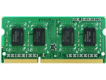Synology - DDR3L - modul - 4 GB - SO-DIMM 204-pin - 1866 MHz / PC3L-14900 - 1.35 V - bez vyrovnávací paměti - bez ECC - pro Disk Station DS218+, DS418Play, DS620slim, DS718+, DS918+