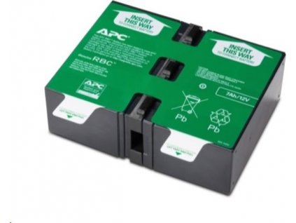 APC Replacement Battery Cartridge #123 - Baterie UPS - 1 x baterie - olovo-kyselina - pro P/N: BX1350M, BX1350M-LM60, SMT750RM2UC, SMT750RM2UNC, SMT750RMI2UC, SMT750RMI2UNC