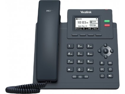 Yealink SIP-T31W WiFi telefon, s napájecím adaptérem