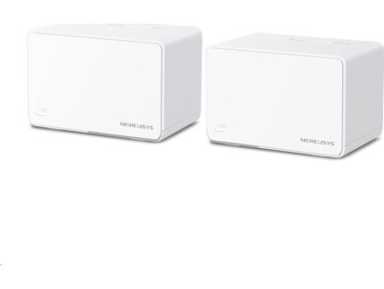 WiFi router TP-Link Mercusys Halo H80X(2-pack) WiFi 6, 3x GLAN, 2,4/5GHz, AX3000