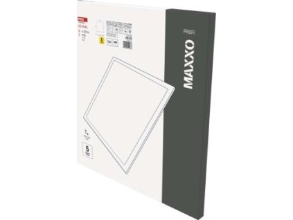 LED panel MAXXO 60×60, čtvercový vestavný bílý, 36W neutr. b. UGR