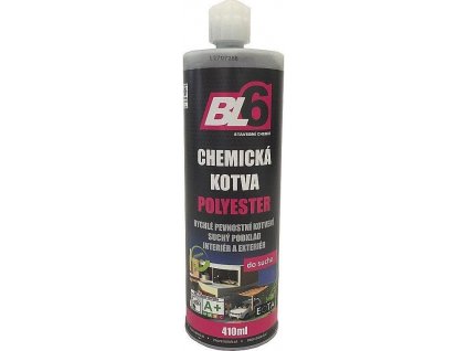 Chemická kotva polyester BL6 - kartuše 410ml