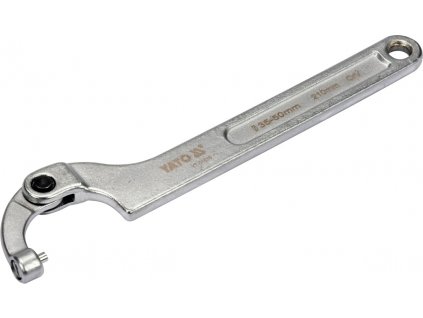 YATO Hákový klíč s čepem, stavitelný 35-50mm YT-01676