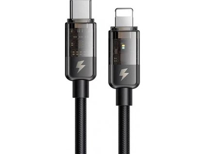 Kabel USB-C na Lightning Mcdodo CA-3161, 36W, 1,8 m (černý)