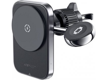 Wireless charging car holder 2in1 Acefast D18 (black)