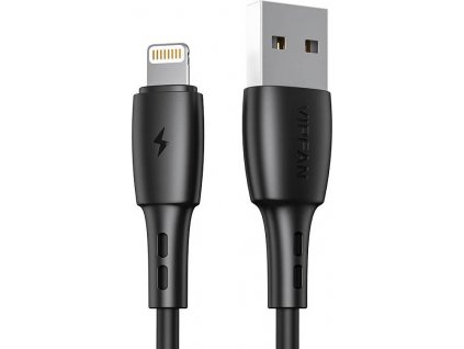 Kabel USB-Lightning Vipfan Racing X05, 3A, 3 m (černý)
