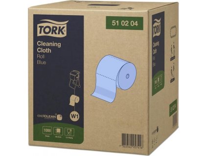 Netkaná textílie Tork Premium 510 velká role modrá - 1ks
