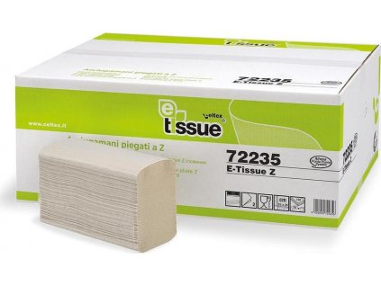 Papírové ručníky skládané CELTEX BIO E-Tissue 3750ks, 2vrstvy